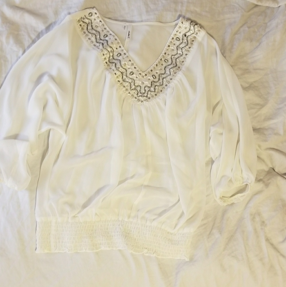 Maurices top + Dress slacks